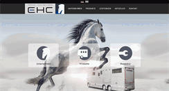 Desktop Screenshot of ehc-karosserie.com
